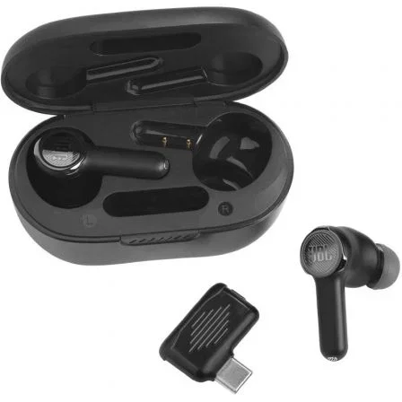 JBL Quantum TWS Auriculares Gaming Bluetooth Negros con Cancelación de Ruido Adaptativa JBL Quantum TWS Auriculares Gaming Bluetooth Negros con Cancelación de Ruido Adaptativa